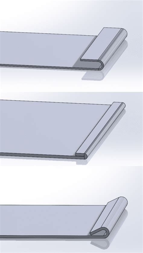 sheet metal rib design|hemmed edge sheet metal.